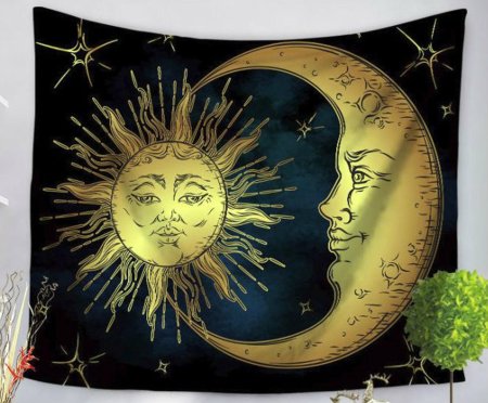Sun and moon tapestry гобелены