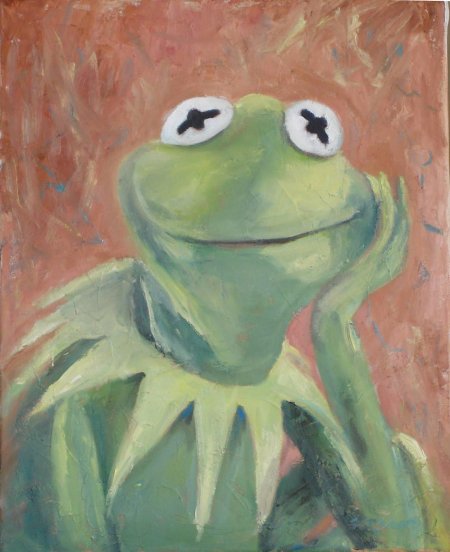 Лягушонок кермит арт