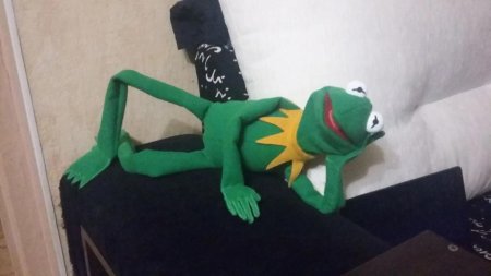 Мягкая игрушка лягушка кермит