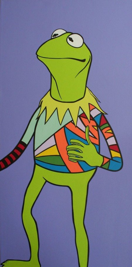 Лягушонок кермит арт