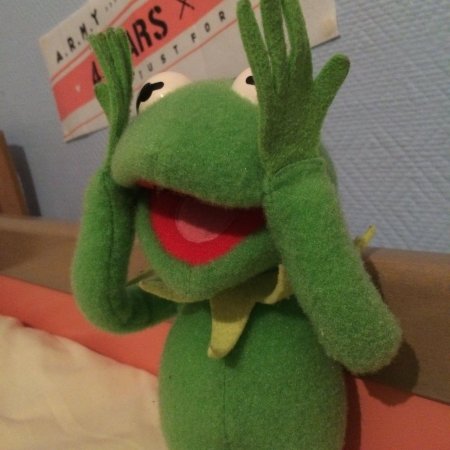 Кермит кукла маппет