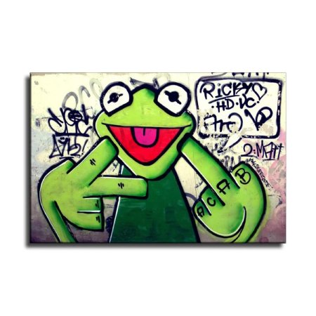 Лягушка картина