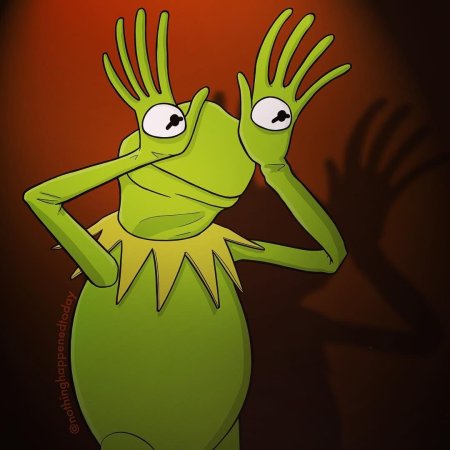 Кермит лягушка мультфильм