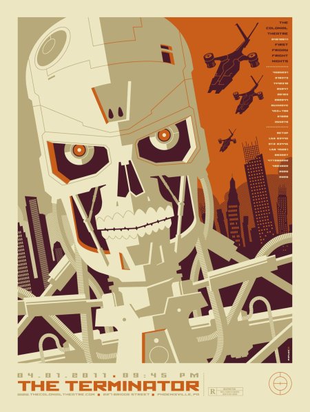 Терминатор плакат