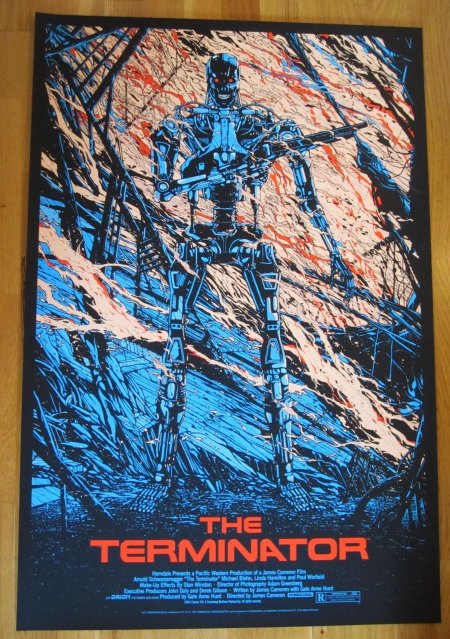 Плакат терминатор