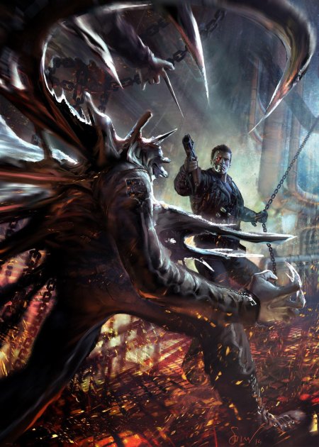 Терминатор 2 фан арт