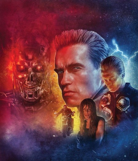 Терминатор 2 судный день постер