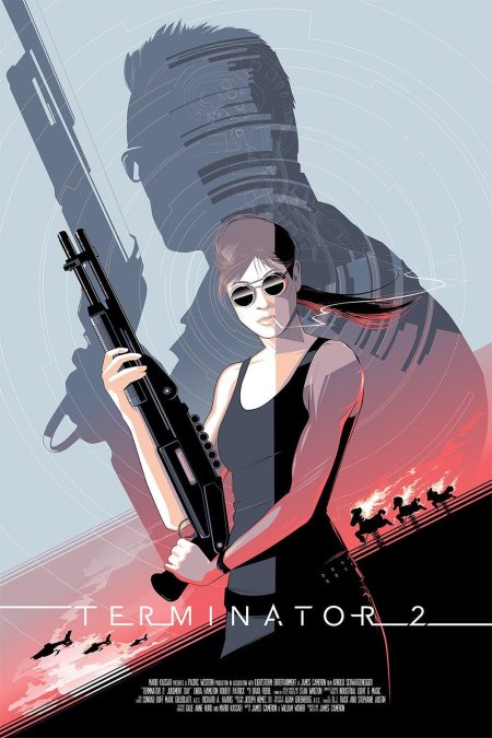 Постер терминатор 2 судный день
