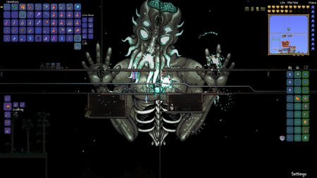 Арена для лунного лорда в террарии .