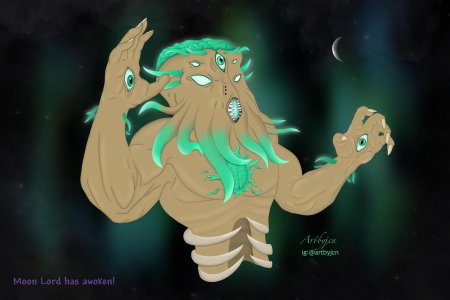 Terraria ктулху-лунный лорд