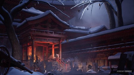 Concept art environment храм