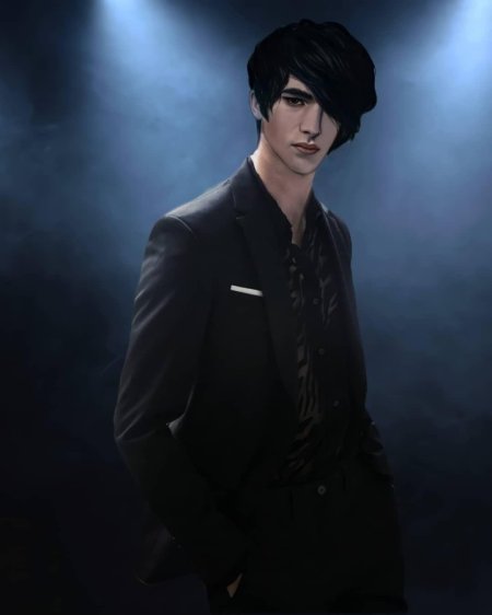 Рождённая луной виктор ван арт