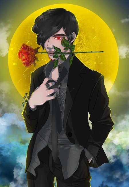 Рождённая луной виктор ван арт