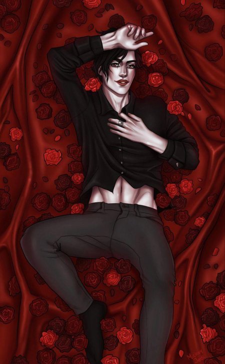 Рождённая луной виктор ван арт