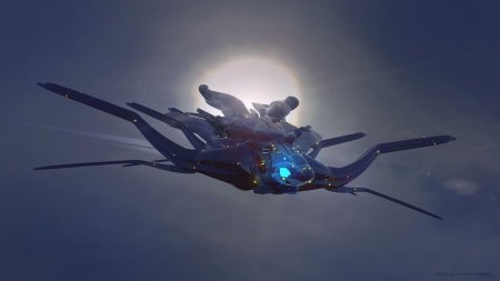 Стелс космический корабль будущего