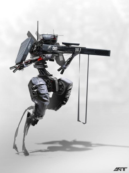 Футуристические роботы