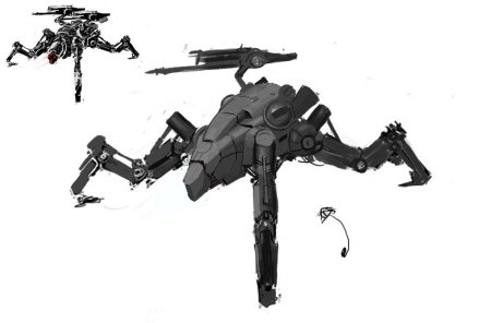 Боевые дроны арт