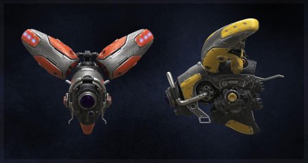 Ремонтный дрон sci fi