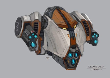 Концепт арт дрона