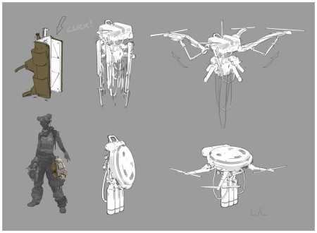 Дроны убийцы концепт арты