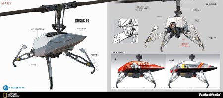 Дроны концепт арты