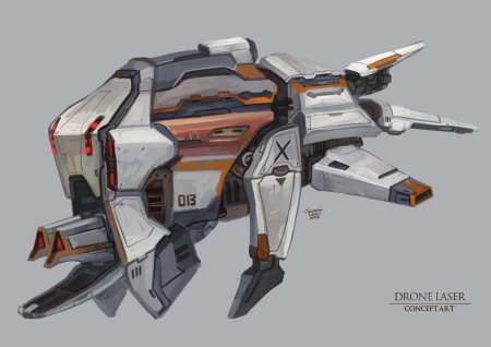 Космический корабль референс концепт