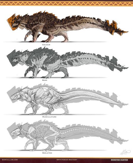 Monster hunter концепт арт