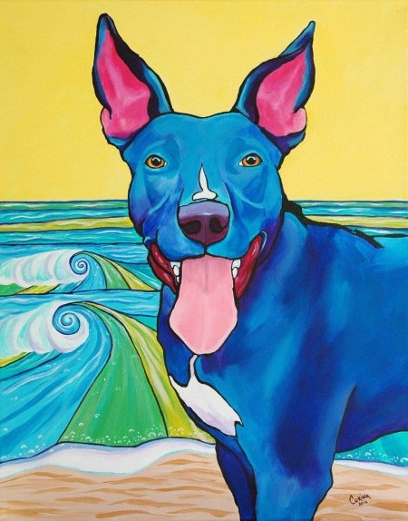 Животные в стиле поп арт