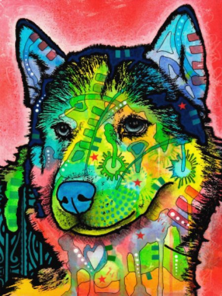 Животные в стиле поп-арт