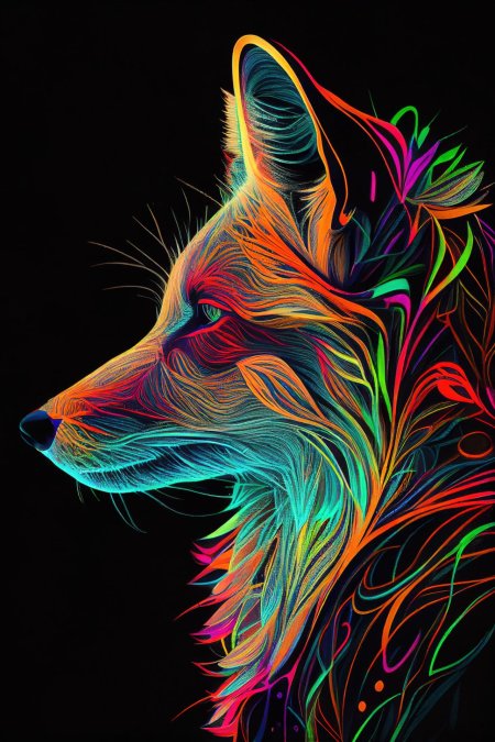 Разноцветные животные