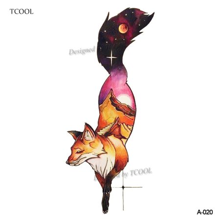 Лиса тату