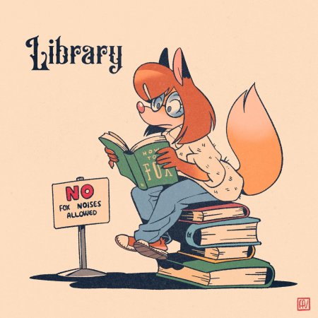 Рисунок лисица