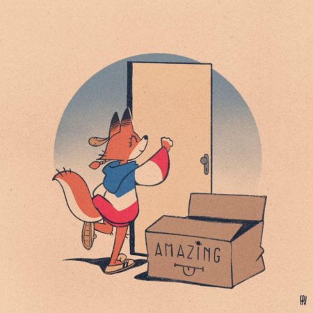 Иллюстрация лиса