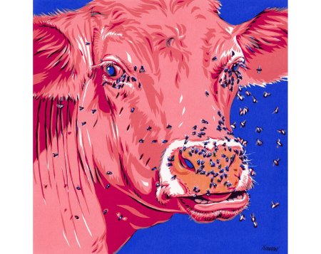 Картина по номерам корова