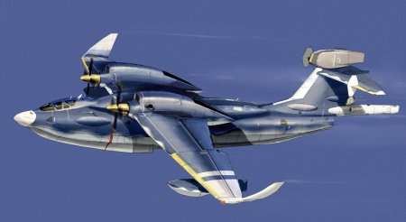 Самолёт амфибия бе