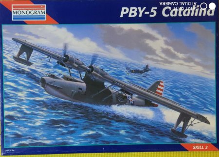 Модель самолета каталина