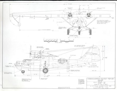 Каталина pby- чертежи