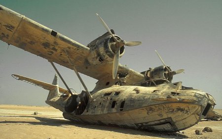 Pby каталина в пустыне