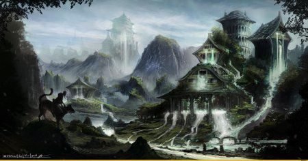 Город из фэнтези