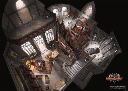 Дом механизм концепт фэнтези