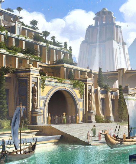 Висячие сады семирамиды вавилон