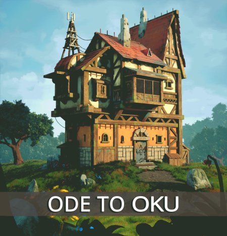 Деревня концепт арт средневековый