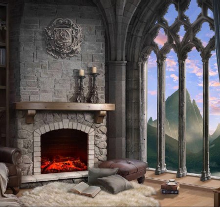 Фэнтези интерьер