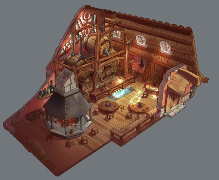 Dnd таверна арт