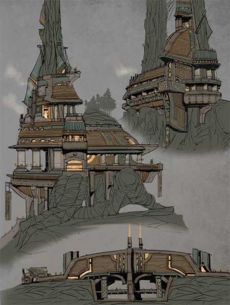 Фэнтези постройки