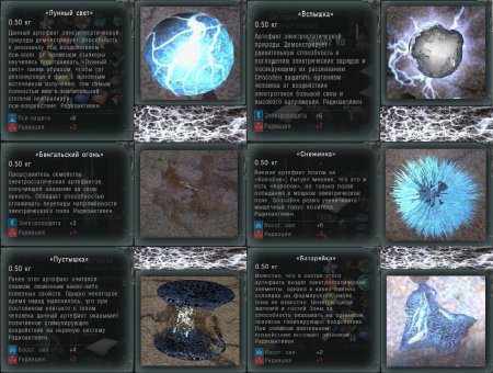 Артефакт лунный свет зов припяти