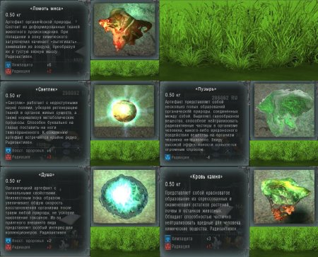 Артефакт пузырь зов припяти