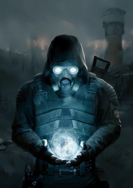 Сталкер с артефактом