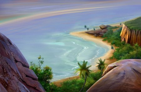 Мультяшные пейзажи