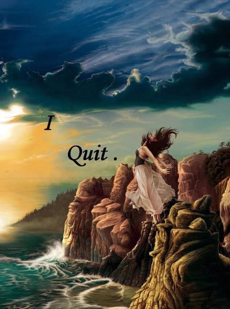 Девушка на скале